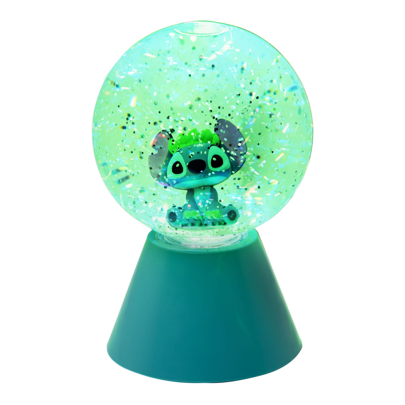 Productafbeelding Lilo & Stitch LED-lamp Stitch Glitterbol 17 cm