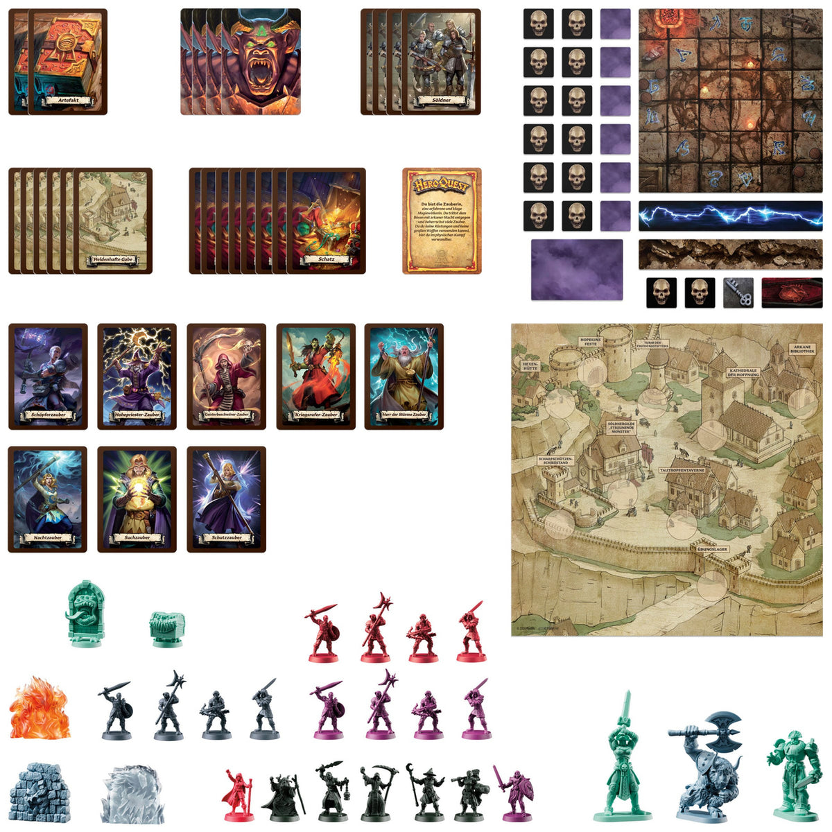 Productafbeelding HeroQuest Bordspel-uitbreiding - Morcars Tovenaars