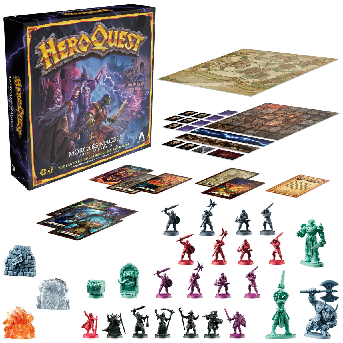 Productafbeelding HeroQuest Bordspel-uitbreiding - Morcars Tovenaars