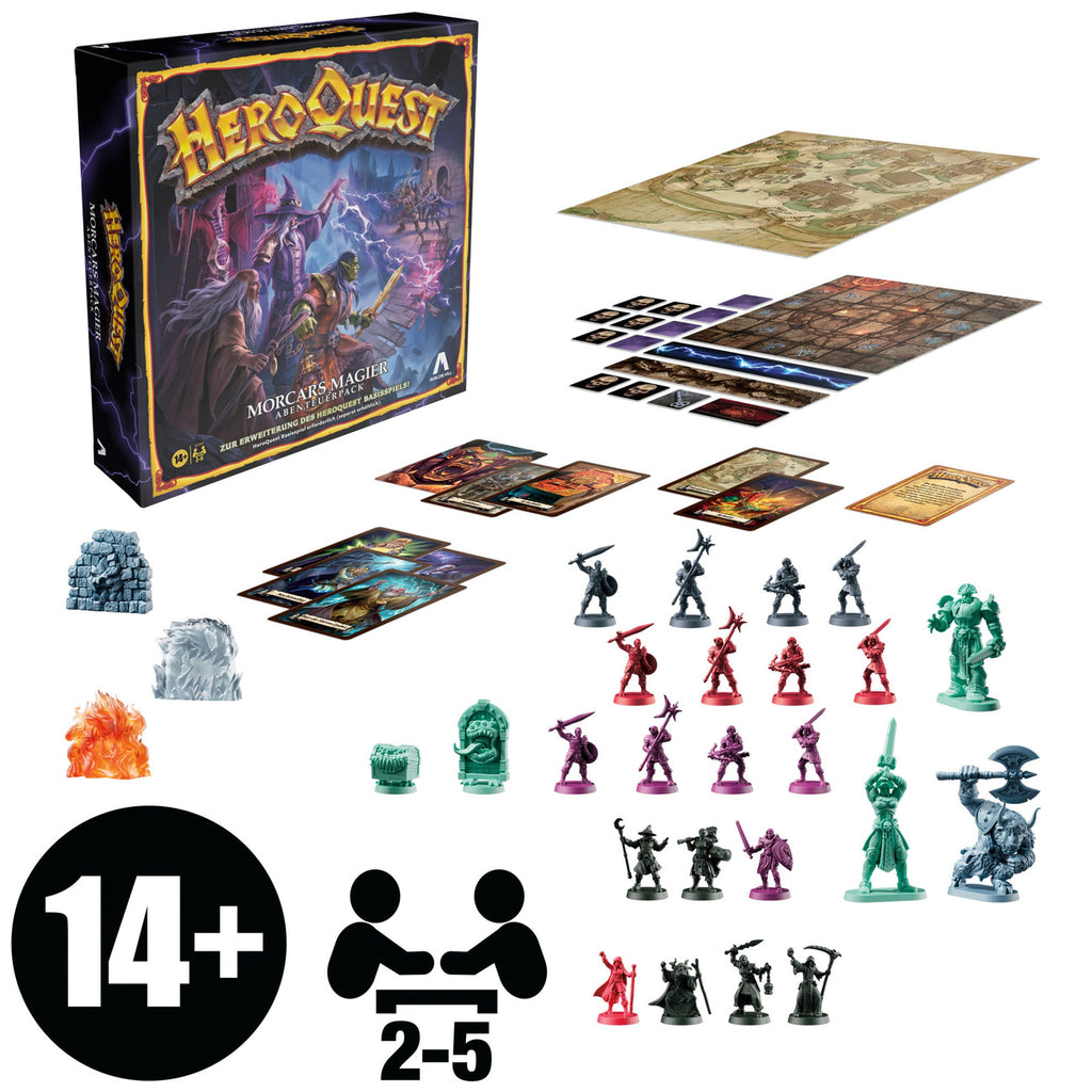 Productafbeelding HeroQuest Bordspel-uitbreiding - Morcars Tovenaars
