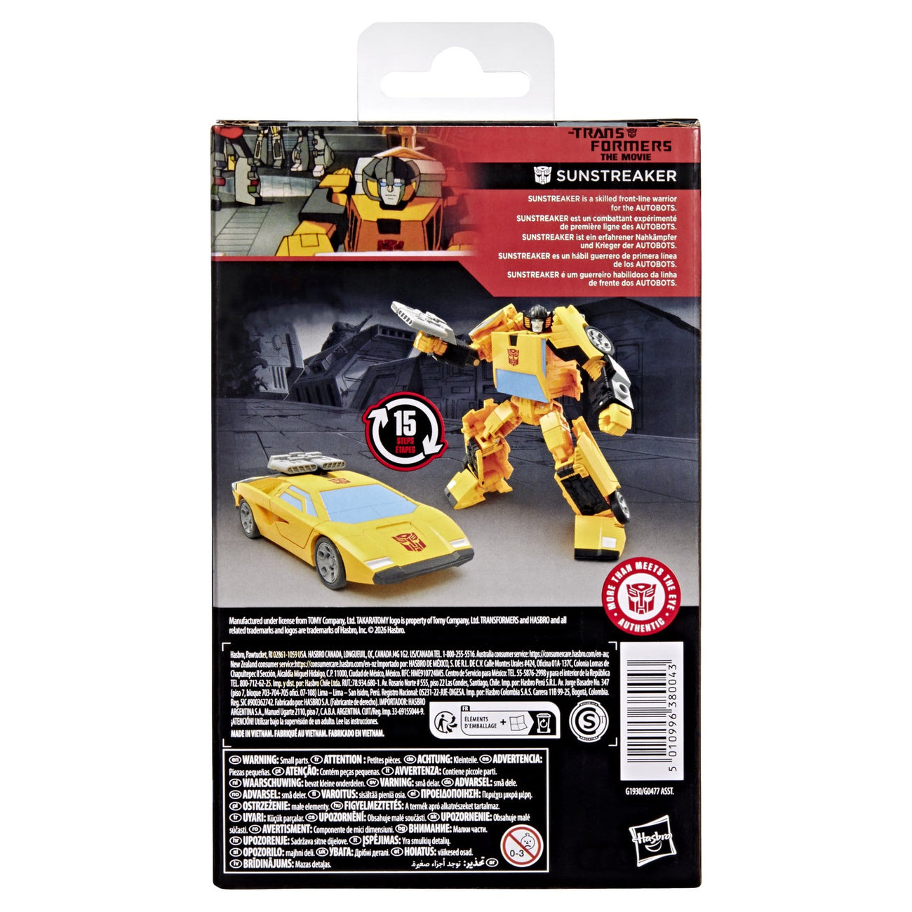 Productafbeelding The Transformers: The Movie Studio Series Deluxe Class