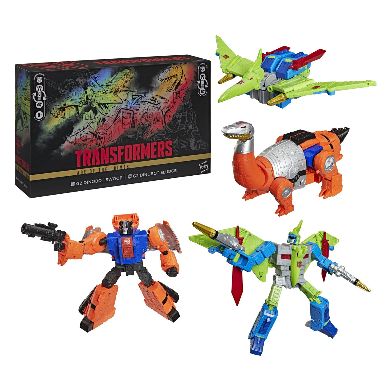 Productafbeelding Transformers Age of the Primes Leader Class Actiefiguren