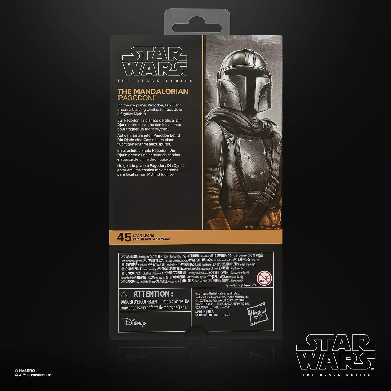 Productafbeelding Star Wars: The Mandalorian Black Series Actiefiguur The