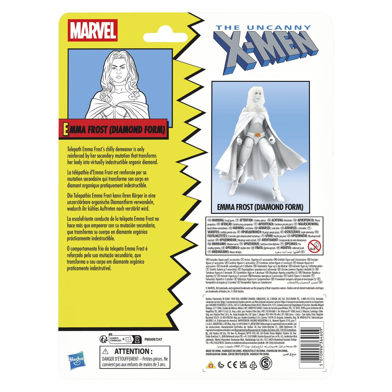Productafbeelding The Uncanny X-Men Marvel Legends actiefiguur Emma Frost