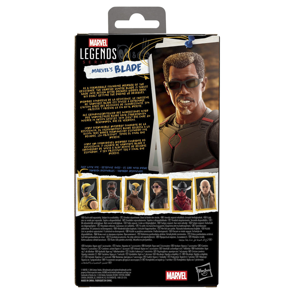 Productafbeelding Deadpool & Wolverine Marvel Legends actiefiguur Marvel's