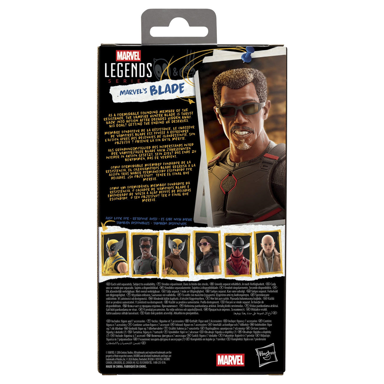 Productafbeelding Deadpool & Wolverine Marvel Legends actiefiguur Marvel's