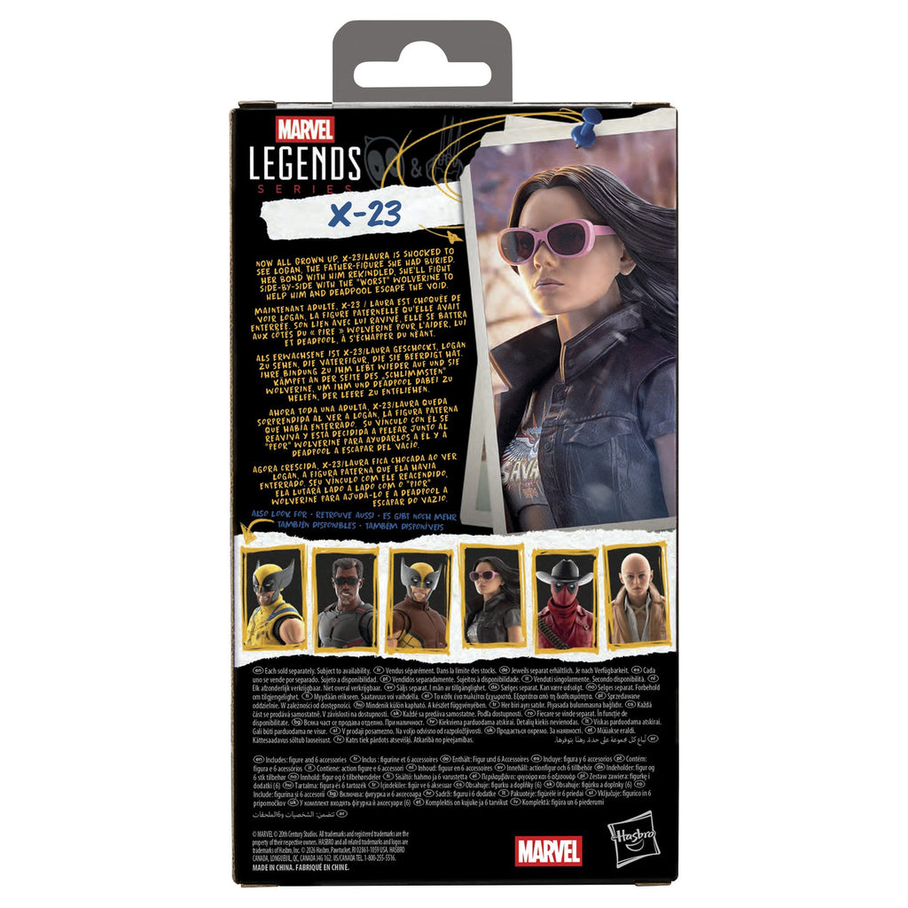 Productafbeelding Deadpool & Wolverine Marvel Legends actiefiguur X-23 15 cm