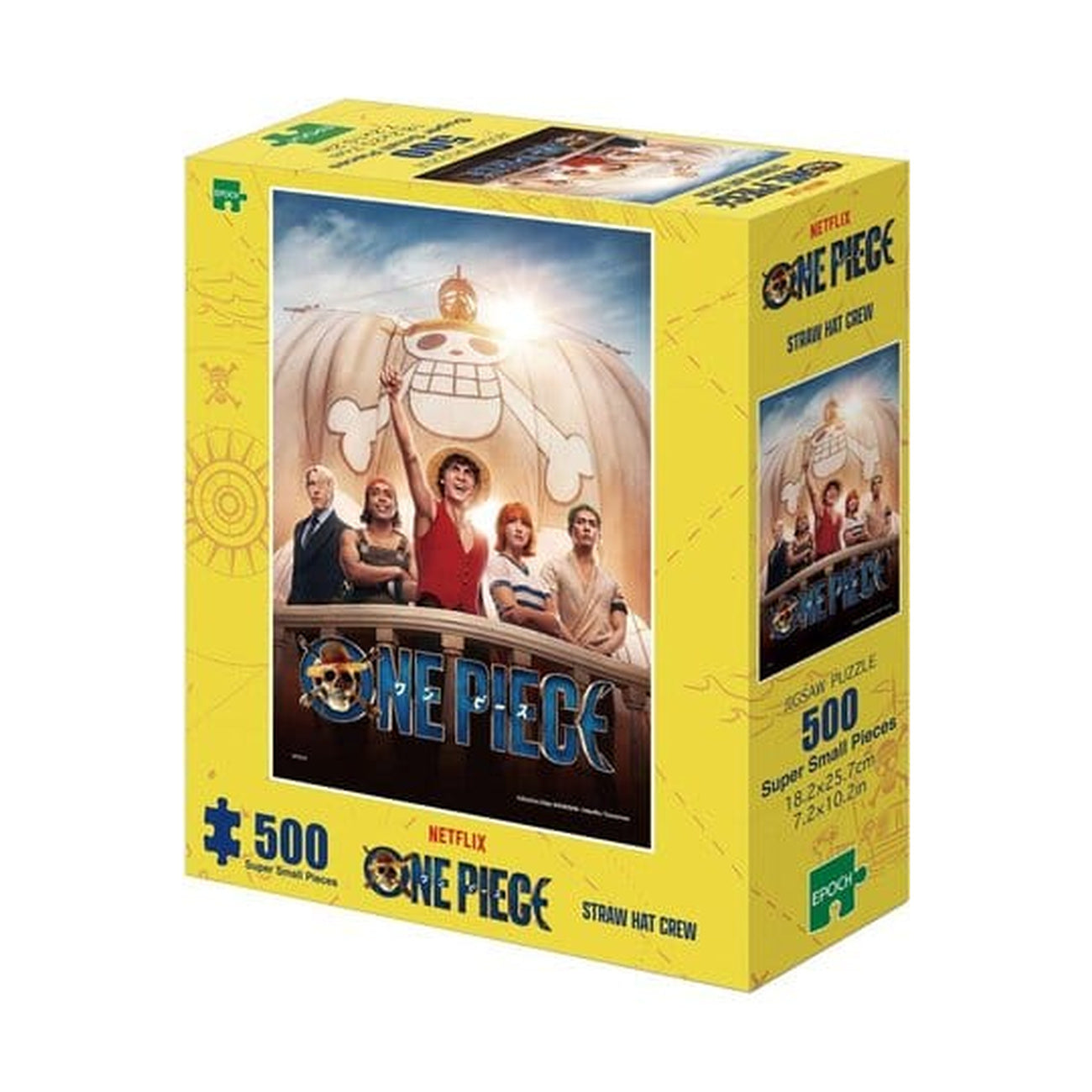 Productafbeelding One Piece Puzzel 500 Stukjes Straw Hats Crew