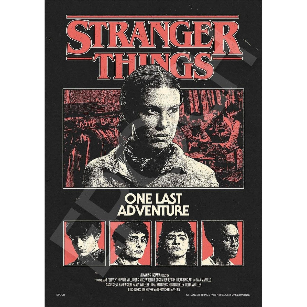 Productafbeelding Stranger Things Puzzel 500 stukjes One Last Adventure