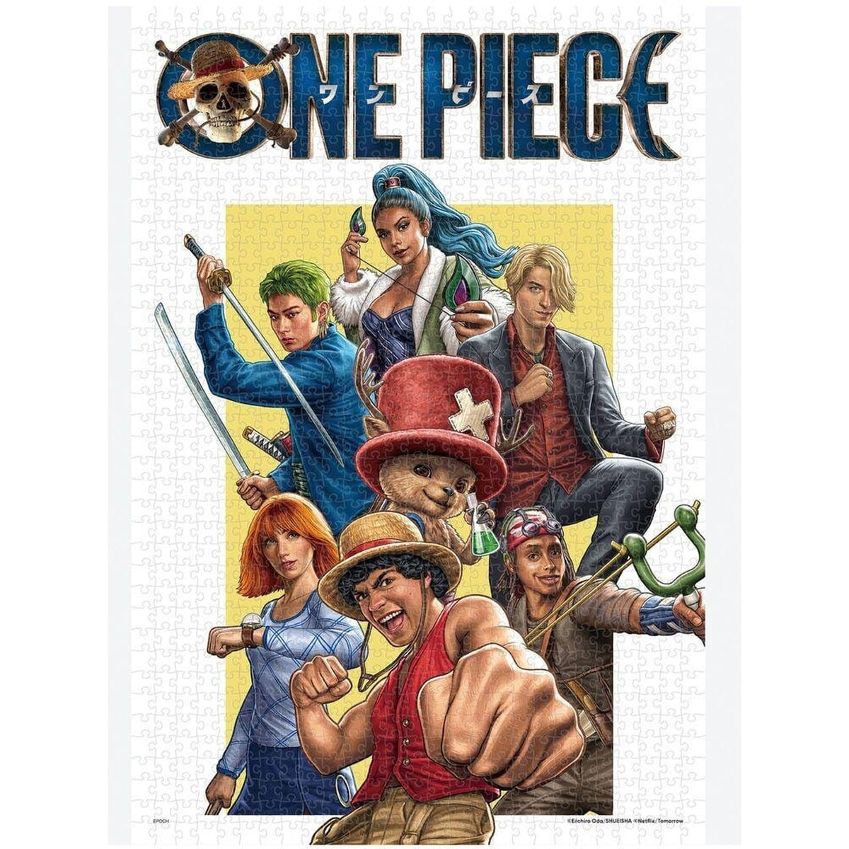 Productafbeelding One Piece Puzzel 1000 Stukjes Into the Grand Line