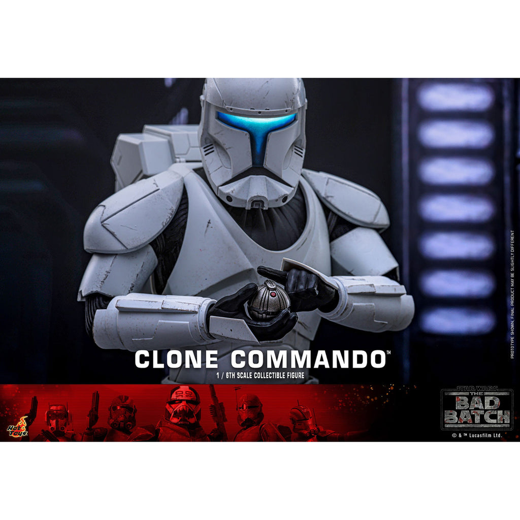 Productafbeelding Star Wars: The Bad Batch Actiefiguur 1/6 Clone Commando 30