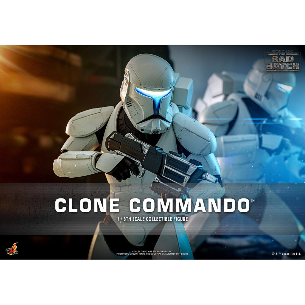 Productafbeelding Star Wars: The Bad Batch Actiefiguur 1/6 Clone Commando 30