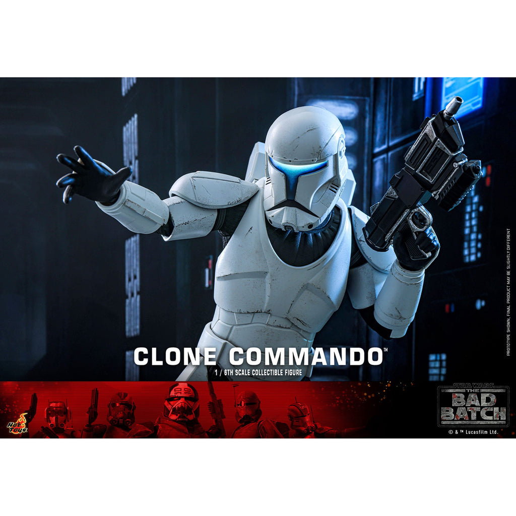 Productafbeelding Star Wars: The Bad Batch Actiefiguur 1/6 Clone Commando 30