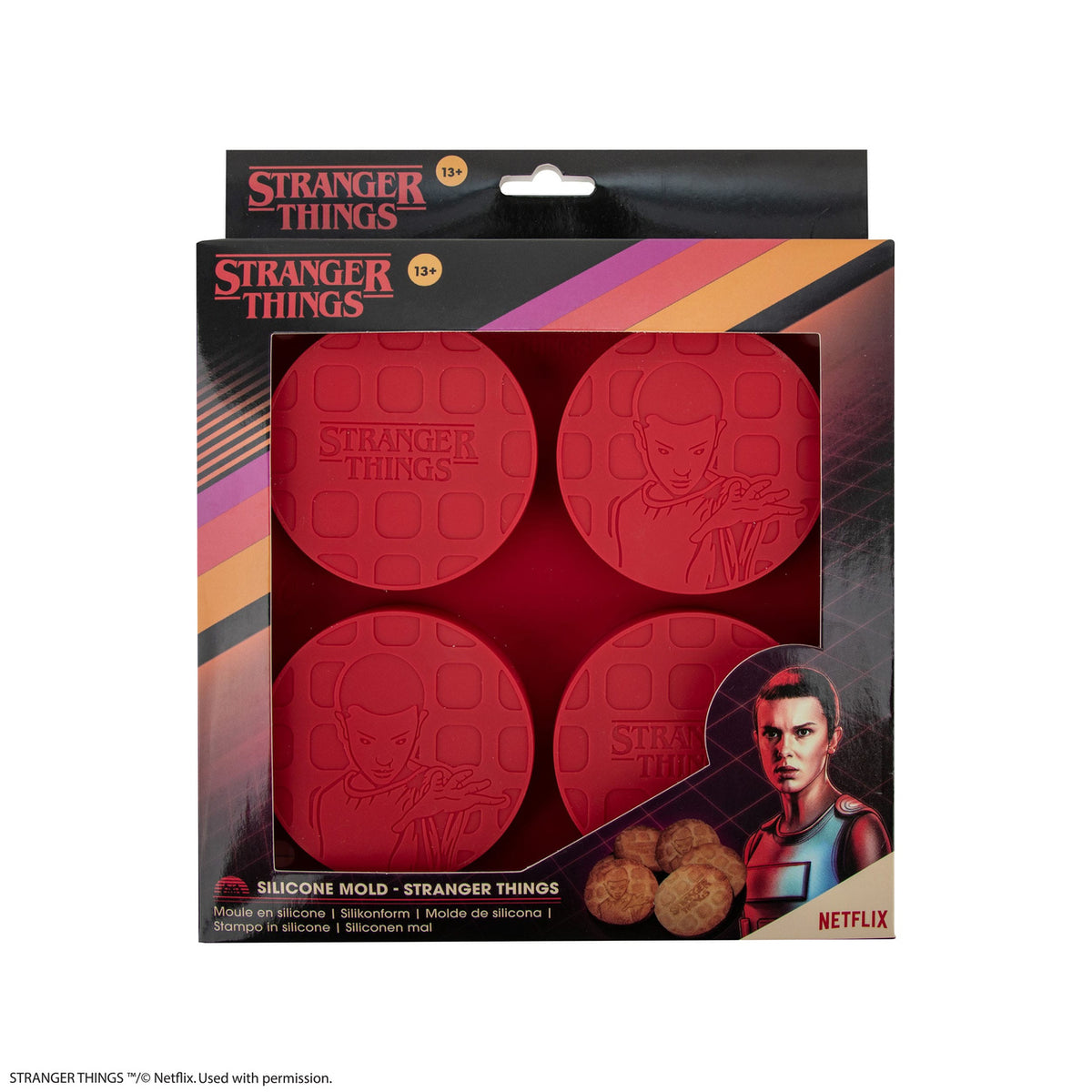 Productafbeelding Stranger Things - Eleven siliconen wafelvorm