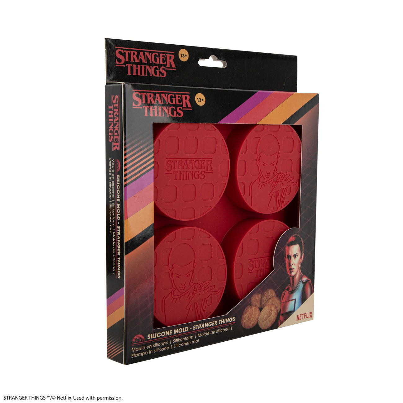 Productafbeelding Stranger Things - Eleven siliconen wafelvorm