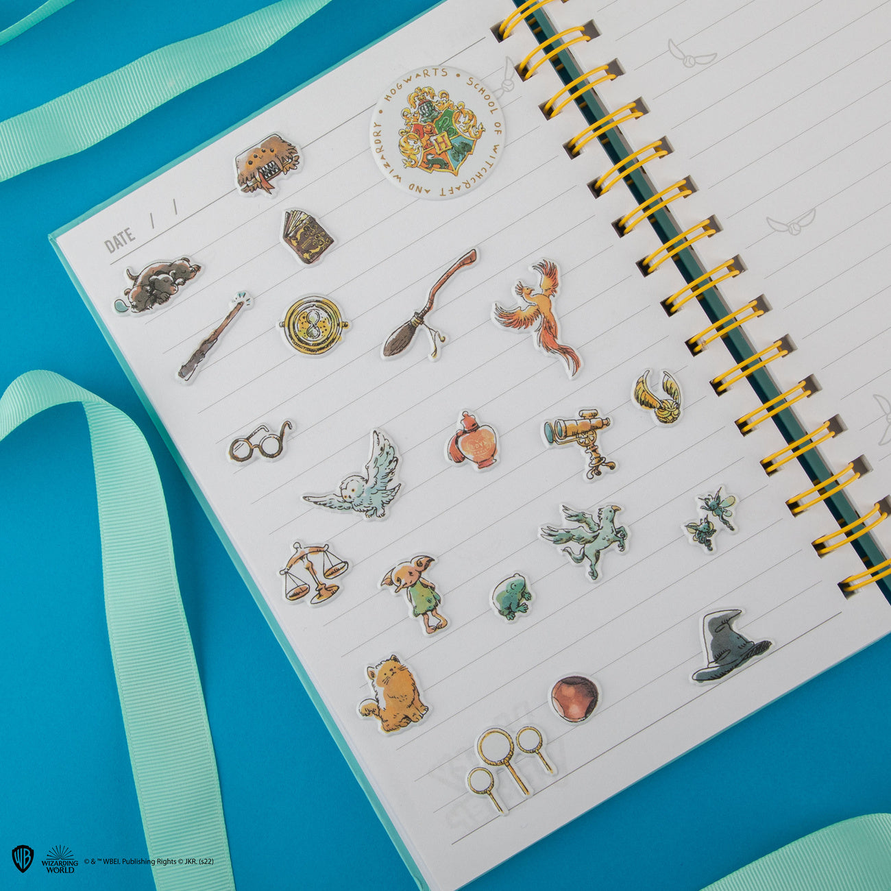 Productafbeelding Harry Potter Puffy Sticker Hogwarts Essentials