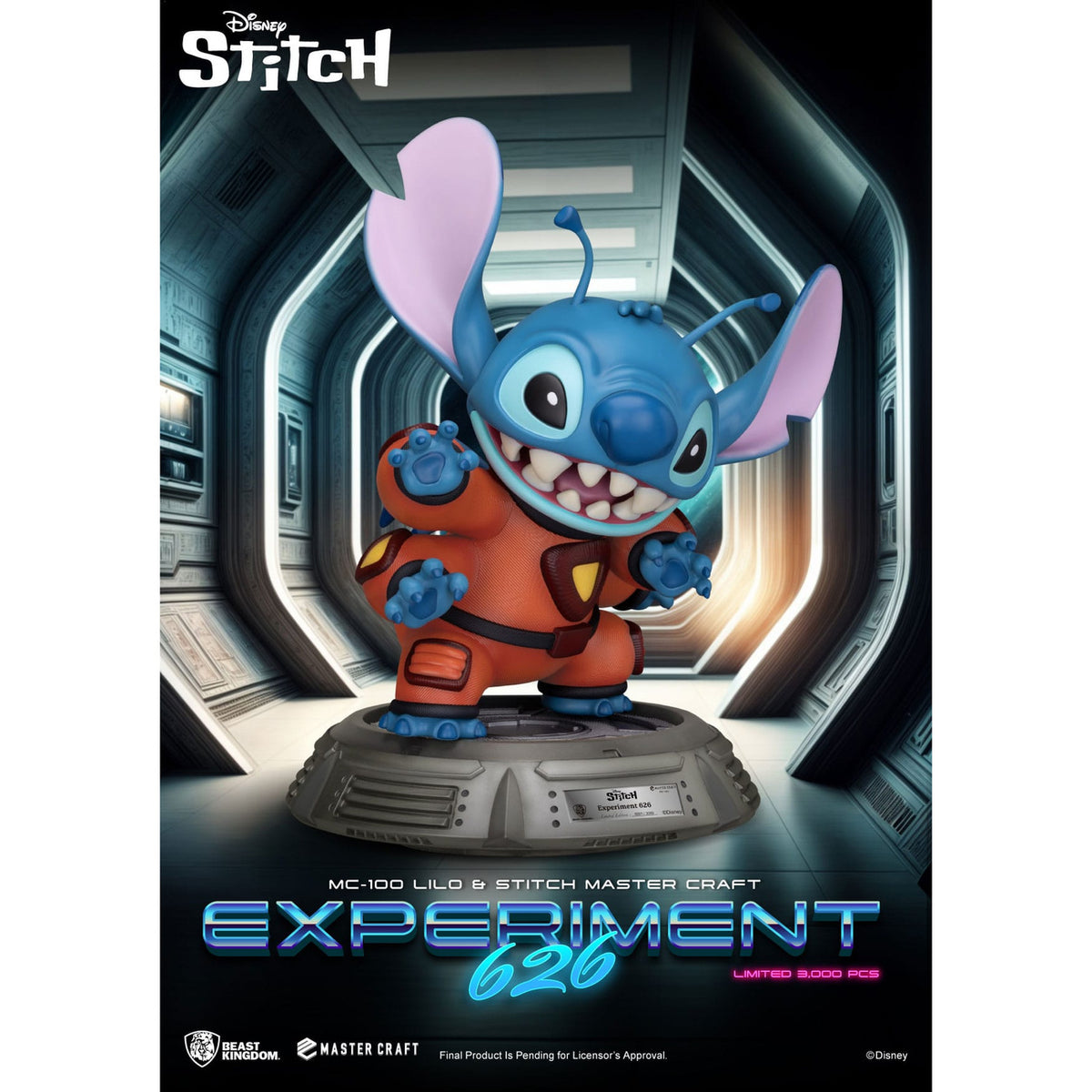 Productafbeelding Lilo & Stitch Master Craft Beeld Experiment 626 39 cm