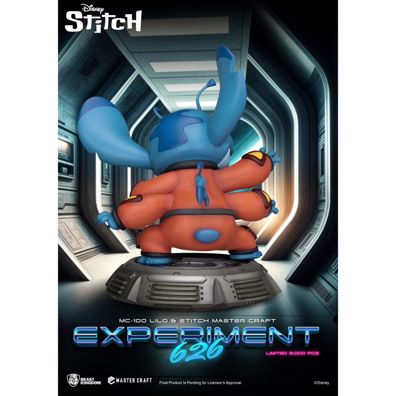 Productafbeelding Lilo & Stitch Master Craft Beeld Experiment 626 39 cm