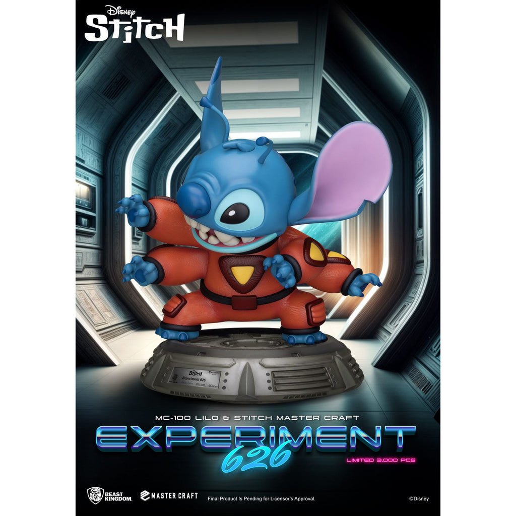 Productafbeelding Lilo & Stitch Master Craft Beeld Experiment 626 39 cm