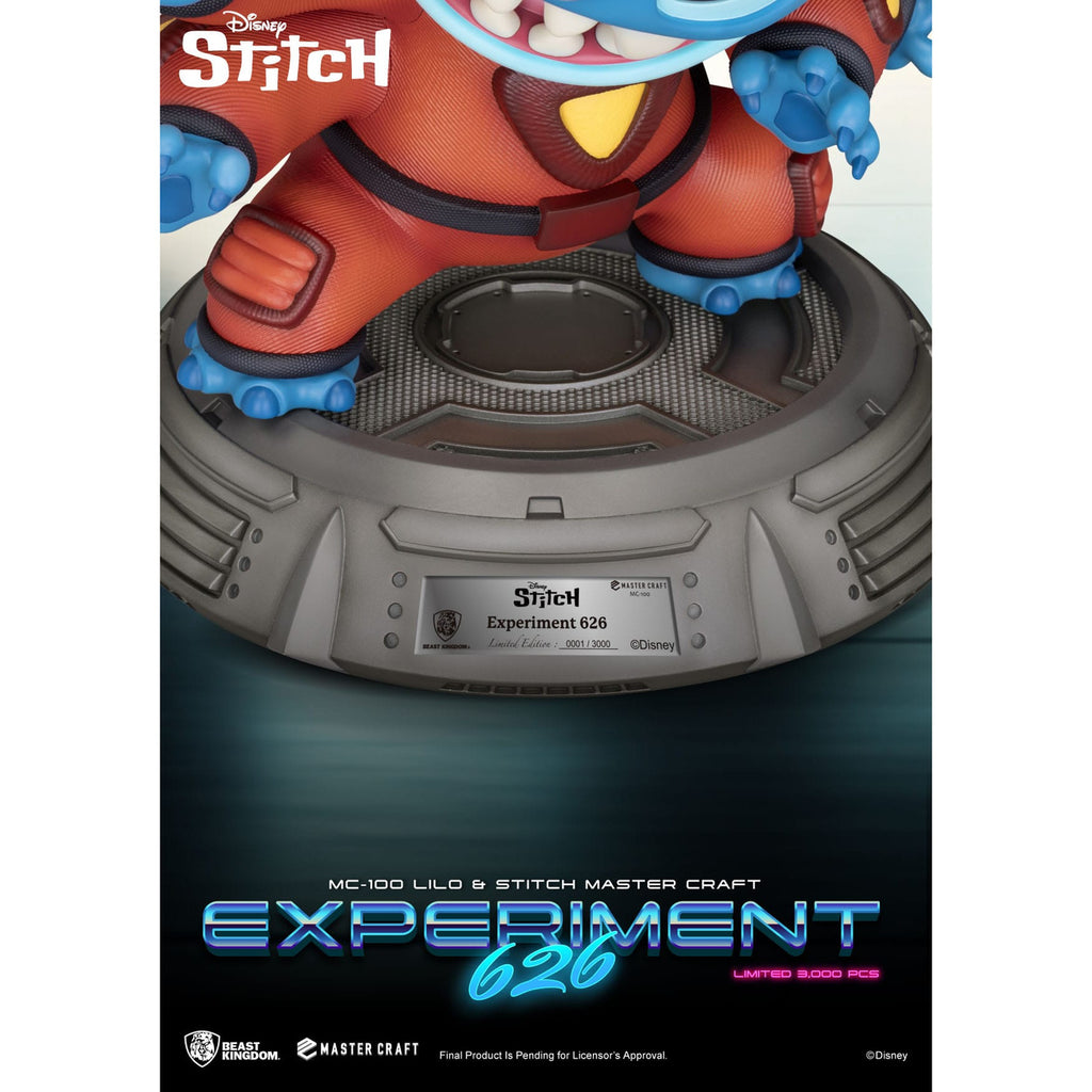 Productafbeelding Lilo & Stitch Master Craft Beeld Experiment 626 39 cm