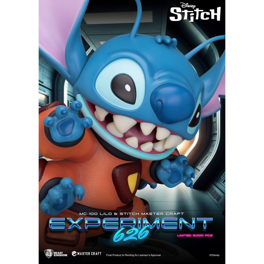 Productafbeelding Lilo & Stitch Master Craft Beeld Experiment 626 39 cm