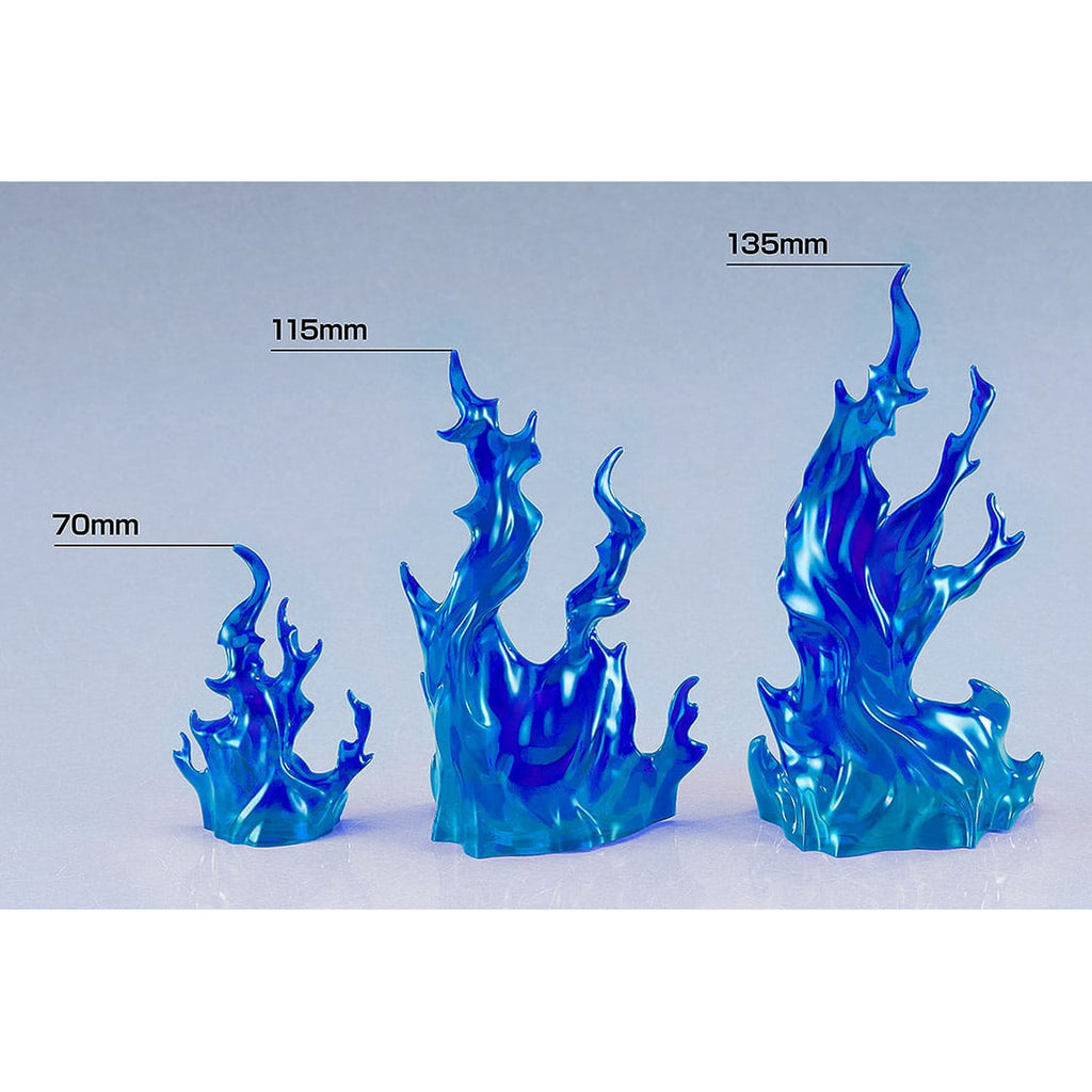 Productafbeelding The Simple Effect accessoireset voor figuren Flames: Blue