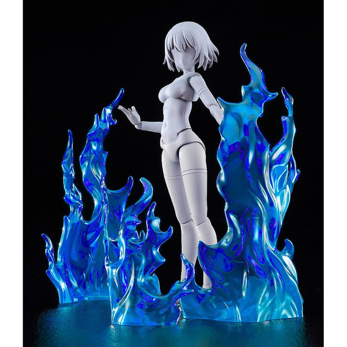 Productafbeelding The Simple Effect accessoireset voor figuren Flames: Blue