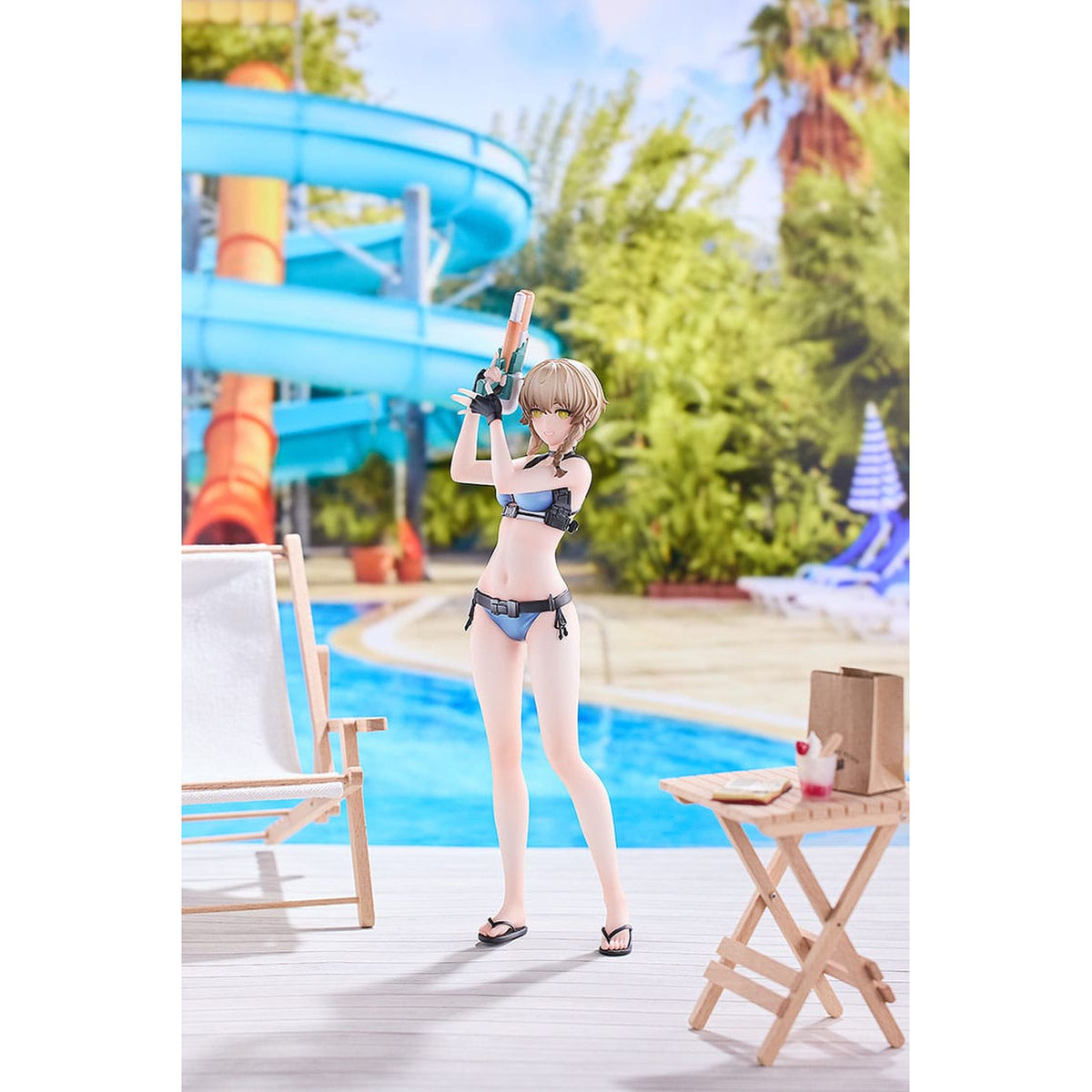 Productafbeelding Steins Gate PVC Figuur 1/7 Suzuha Amane: Swimsuit Ver. 26 cm