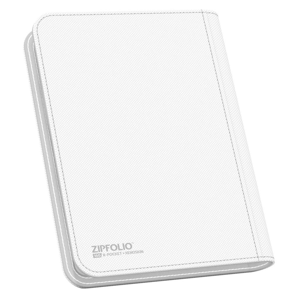 Productafbeelding Ultimate Guard Zipfolio 160 8-Pocket Xenoskin - Wit