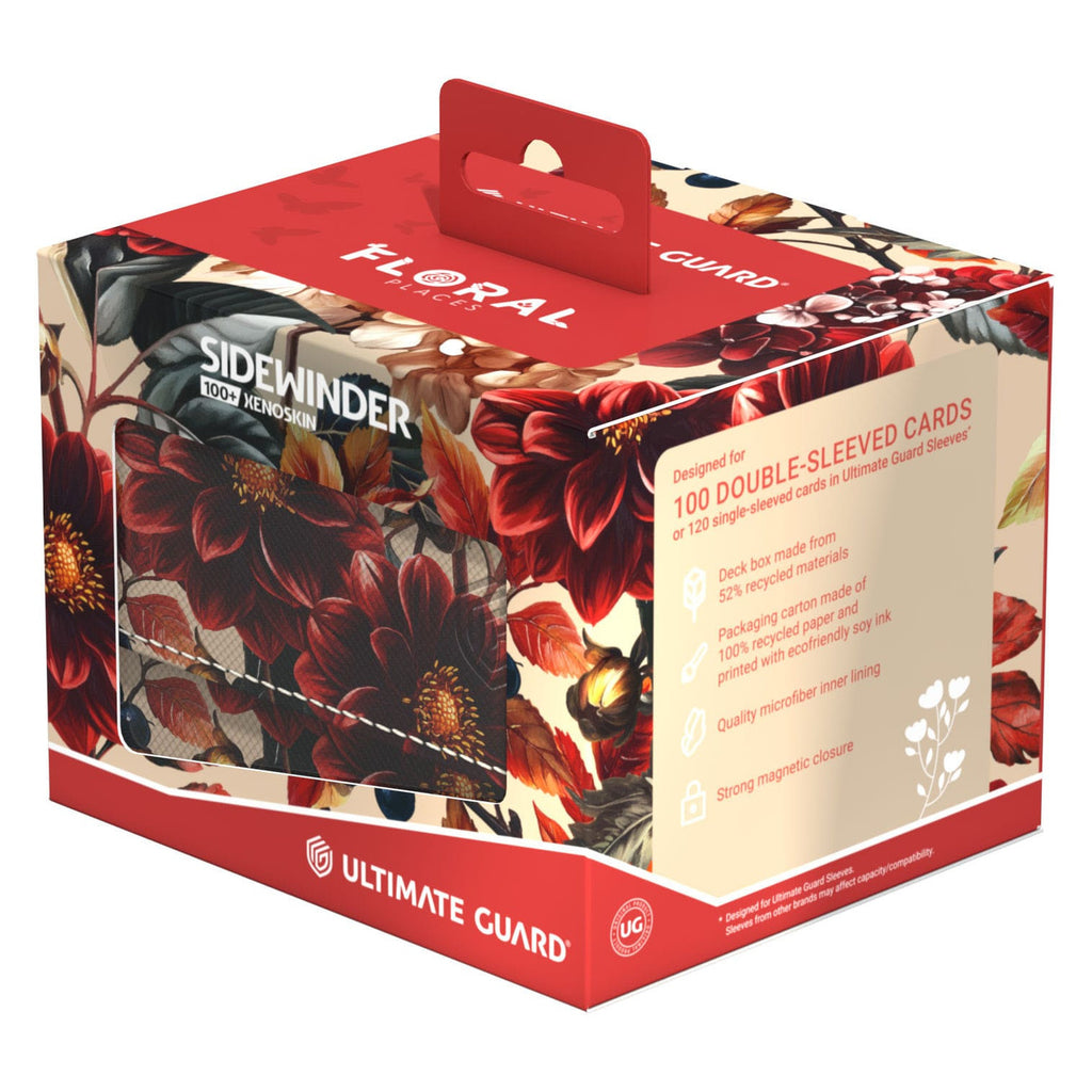 Productafbeelding Ultimate Guard Sidewinder 100+ Xenoskin "Floral Places" -