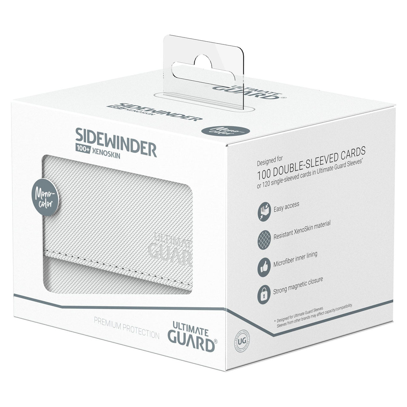 Productafbeelding Ultimate Guard Sidewinder 100+ Xenoskin - Wit