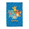 Productafbeelding Pokémon flanel-fleecedeken Starter Pokémon 130 x 160 cm