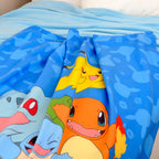 Productafbeelding Pokémon flanel-fleecedeken Starter Pokémon 130 x 160 cm