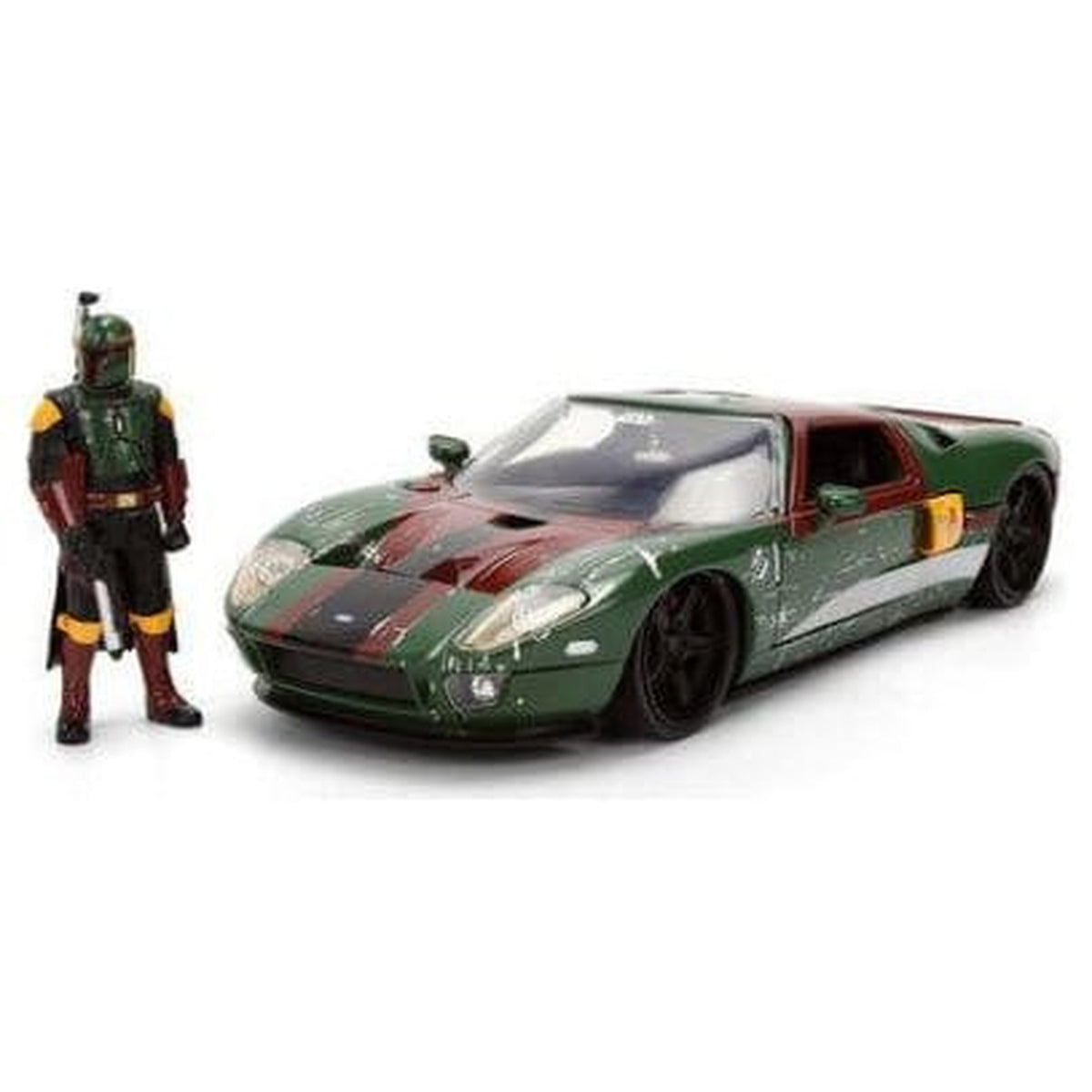 Productafbeelding Star Wars Diecast Model 1:24 Boba Fett 2005 Ford GT