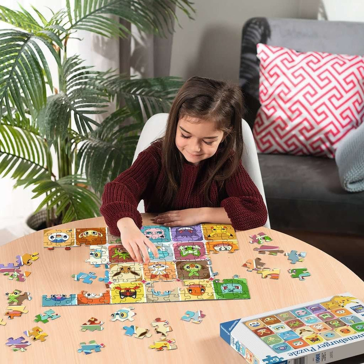 Productafbeelding Pokémon Kinderpuzzel Pokémon Gezichten (100 XXL-stukjes)