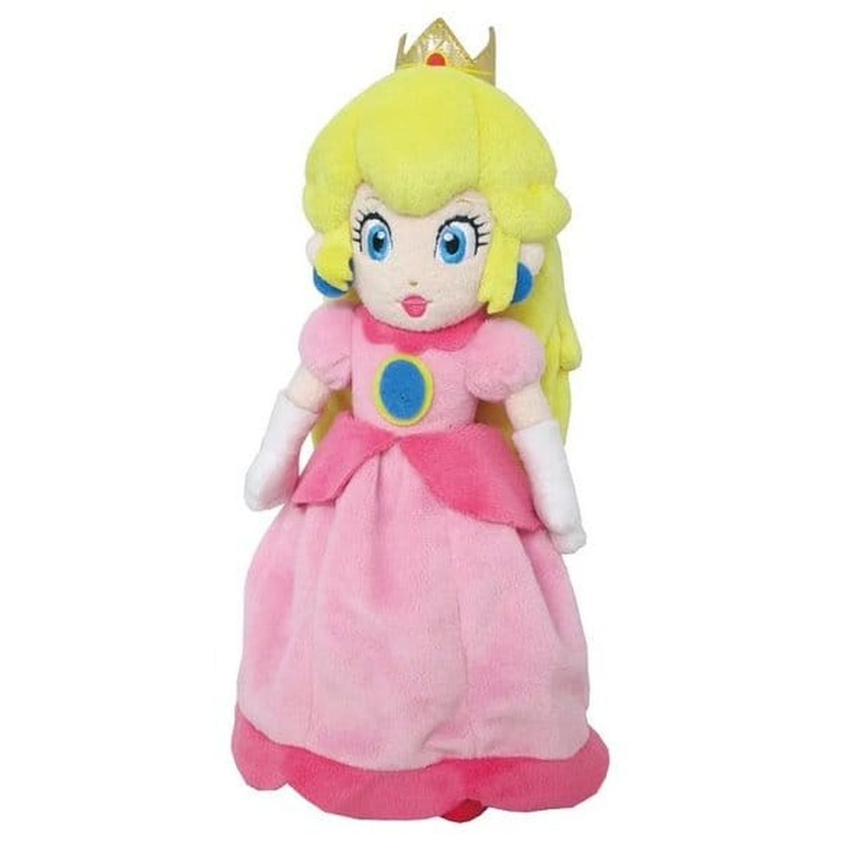 Productafbeelding Super Mario knuffelfiguur Princess Peach 26 cm