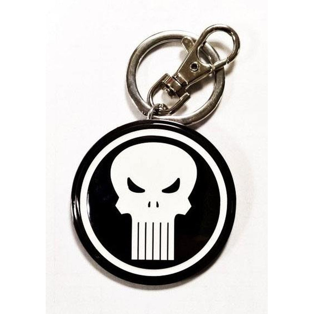 Productafbeelding Marvel Comics Metalen Sleutelhanger Punisher Logo