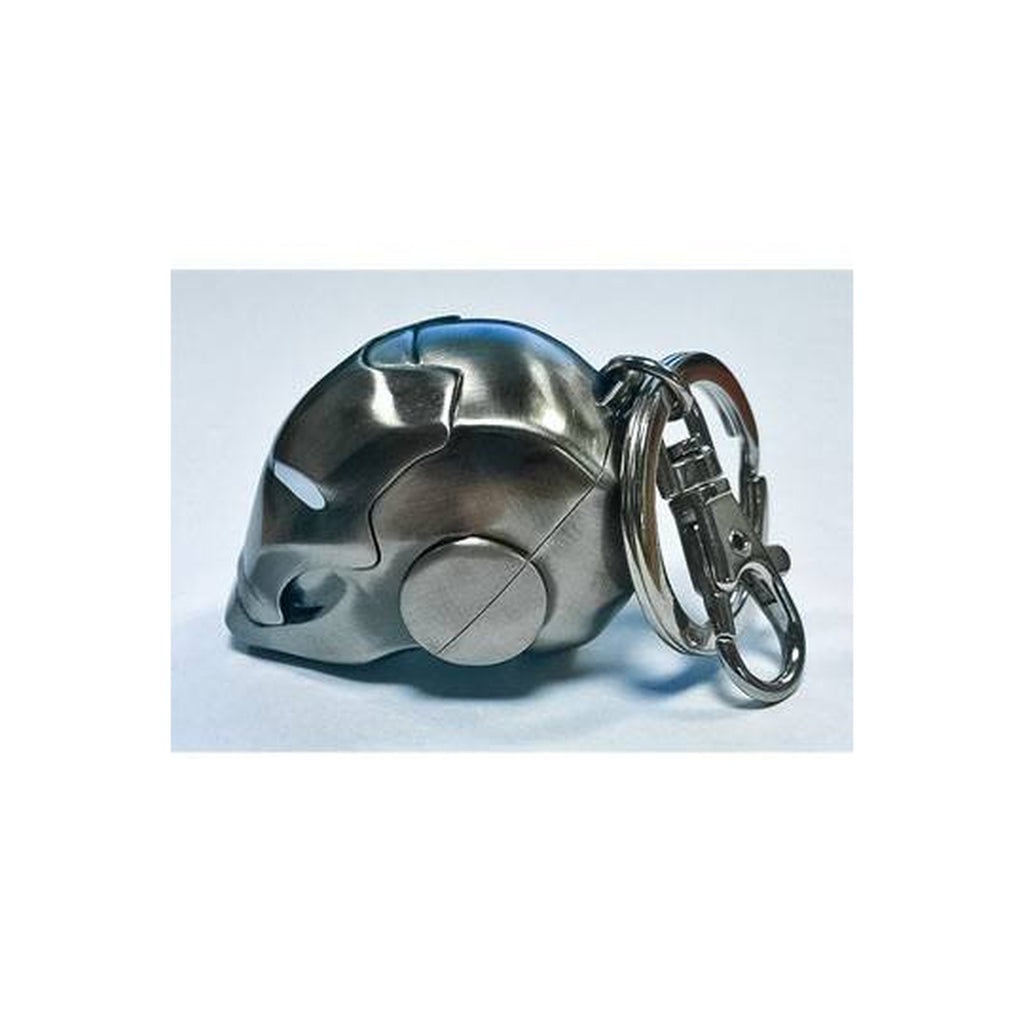 Productafbeelding Marvel Comics metalen sleutelhanger Iron Man helm Mark II