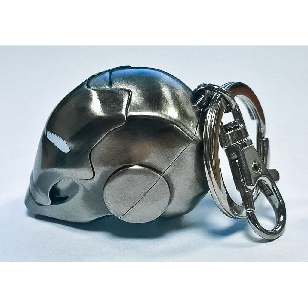 Productafbeelding Marvel Comics metalen sleutelhanger Iron Man helm Mark II