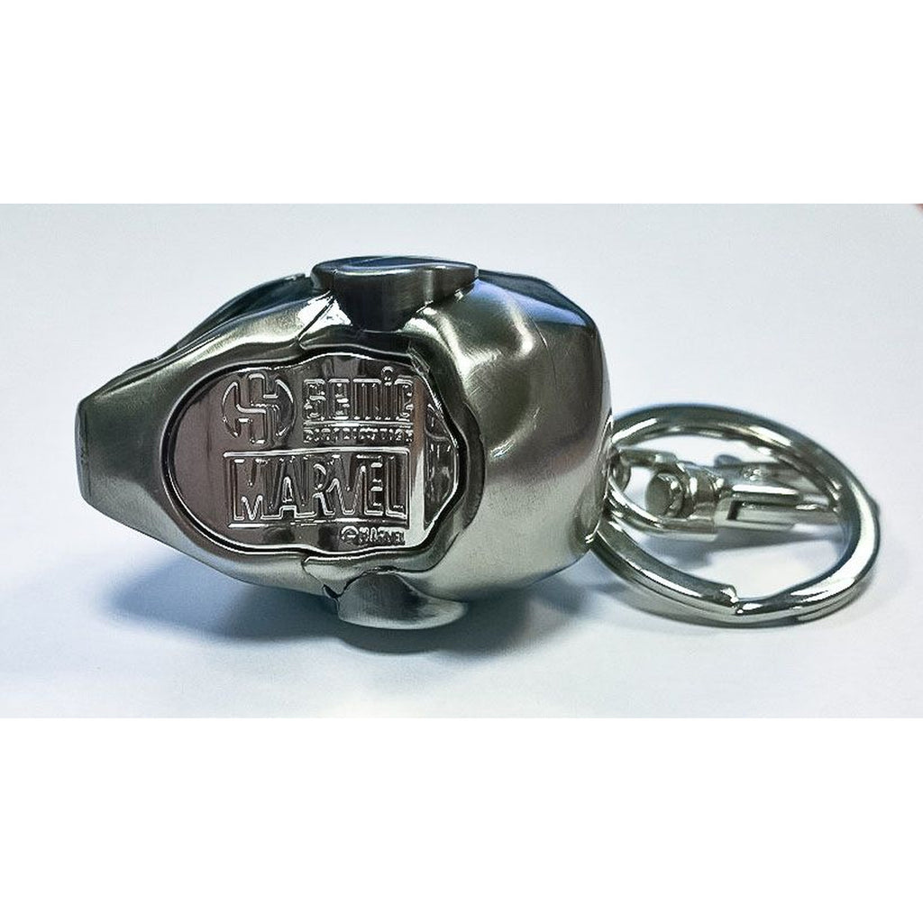 Productafbeelding Marvel Comics metalen sleutelhanger Iron Man helm Mark II
