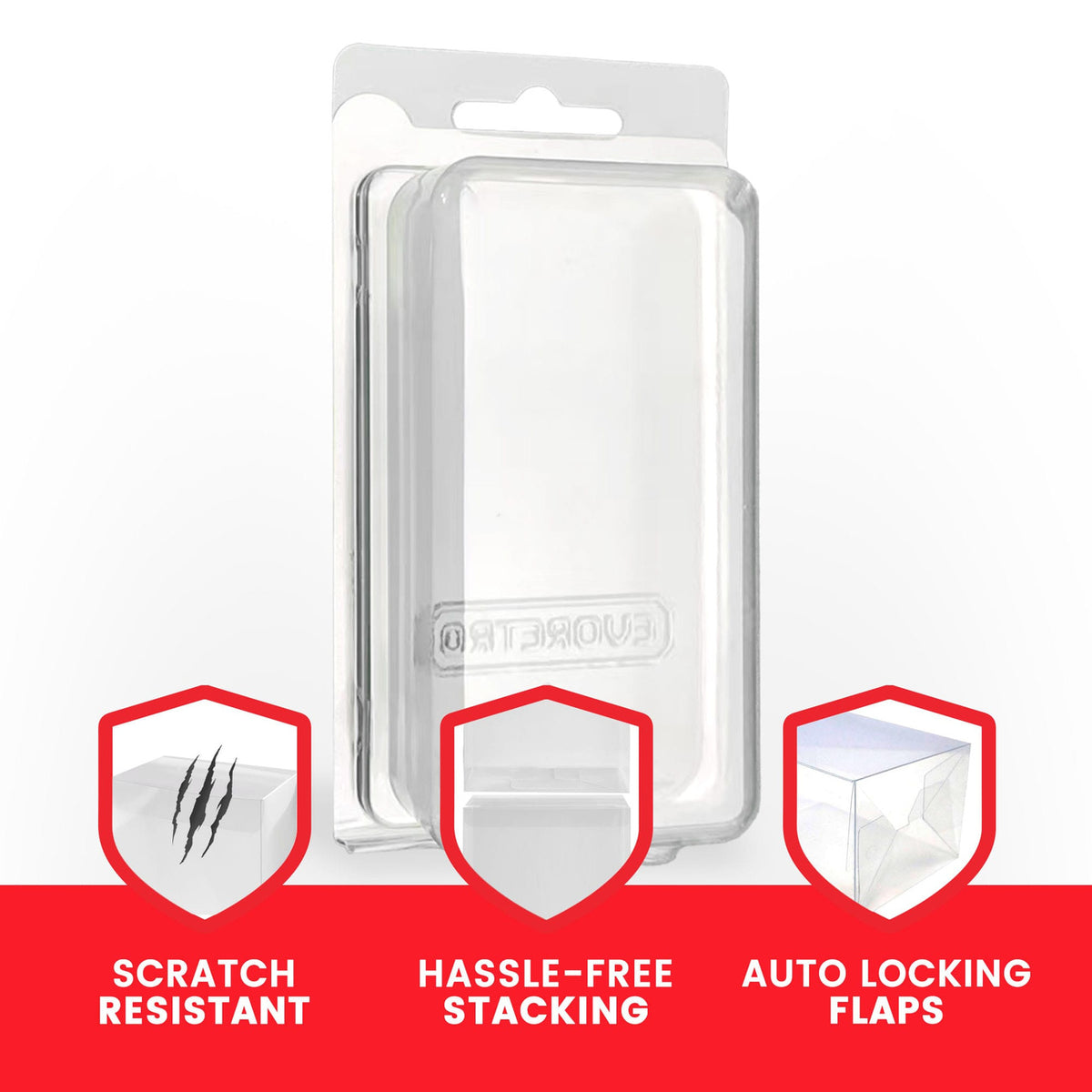 Productafbeelding Clamshell PET Hoezen XL 35-pack voor Actiefiguren