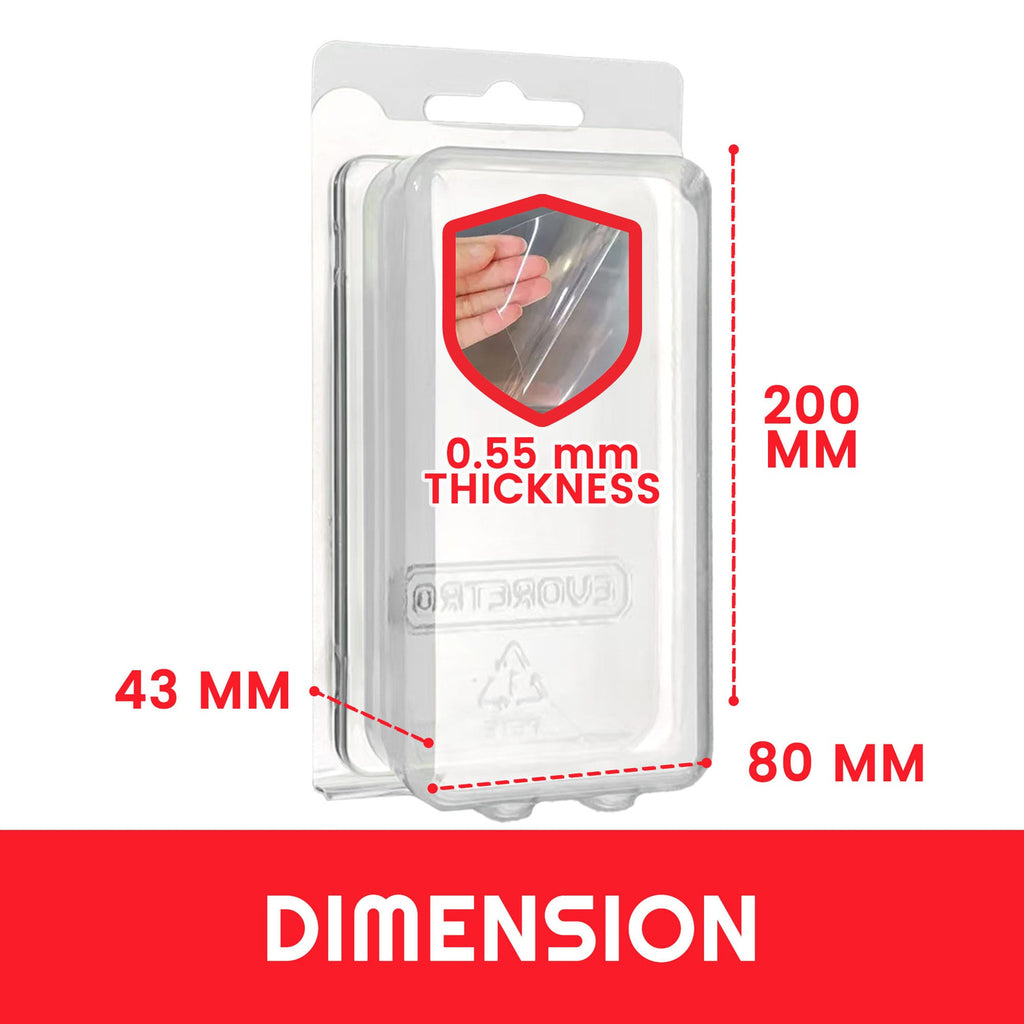 Productafbeelding Clamshell PET Hoezen XL 35-pack voor Actiefiguren