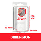 Productafbeelding Clamshell PET Hoezen XL 35-pack voor Actiefiguren