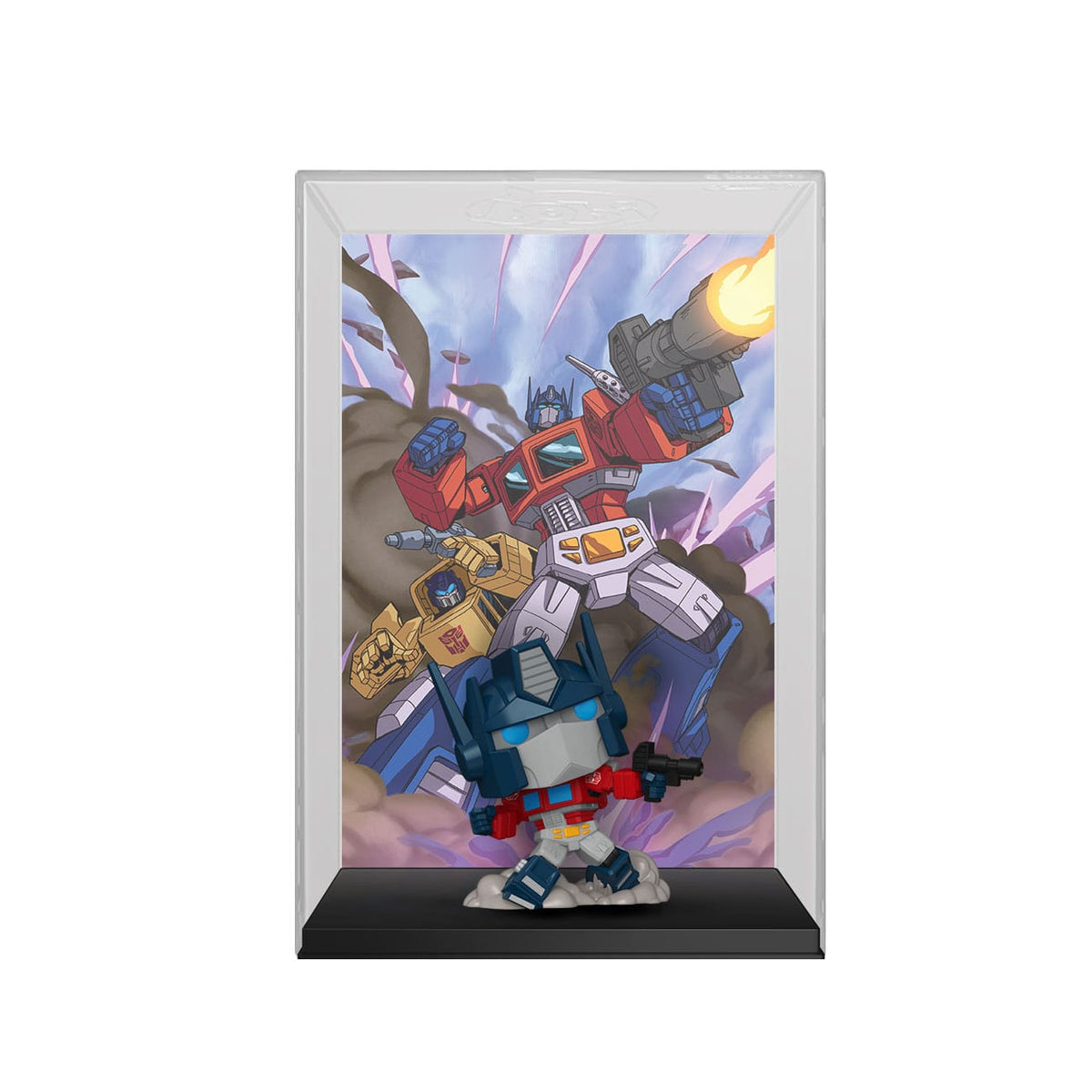 Productafbeelding Transformers x MTG POP! Comic Covers vinylfiguur Optimus