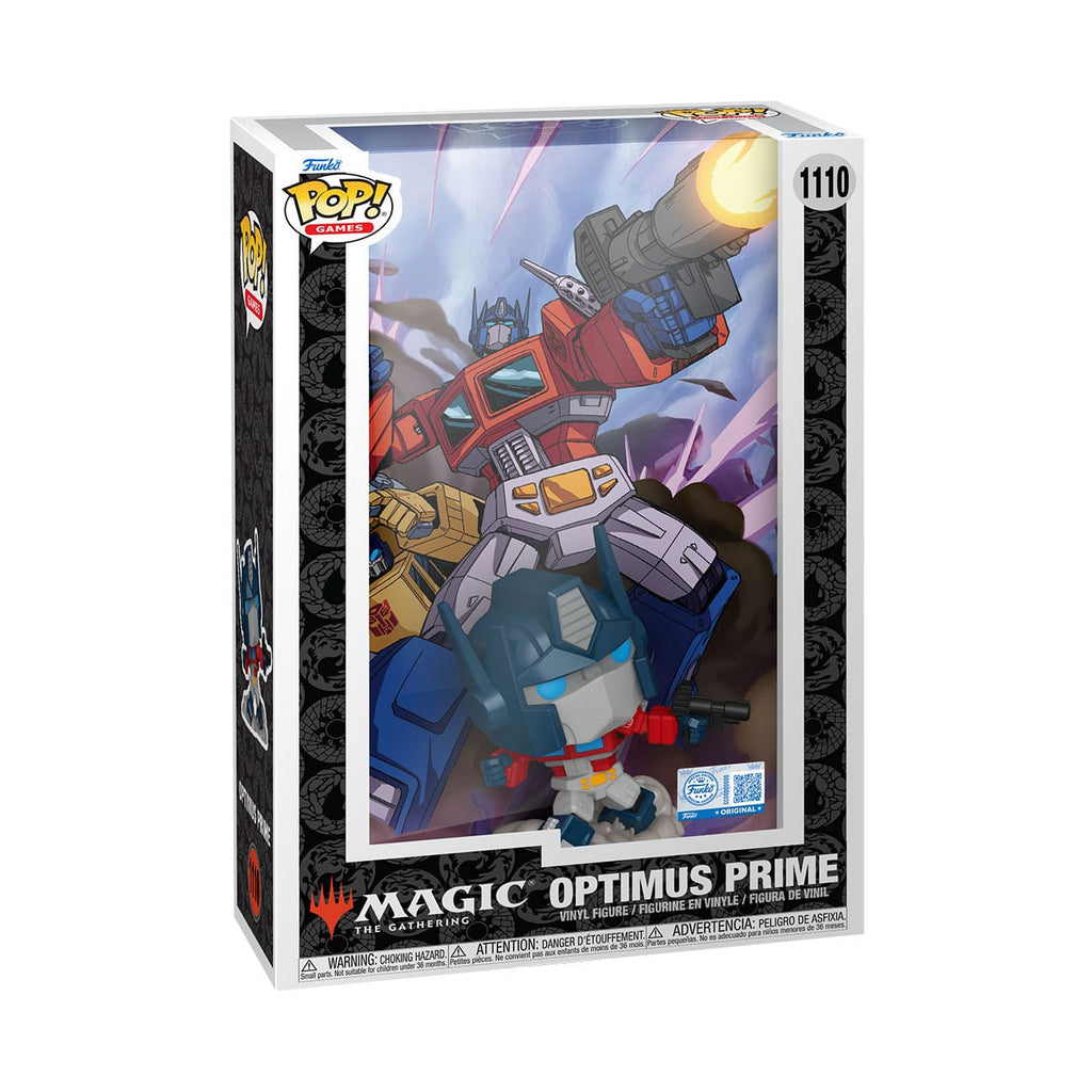 Productafbeelding Transformers x MTG POP! Comic Covers vinylfiguur Optimus