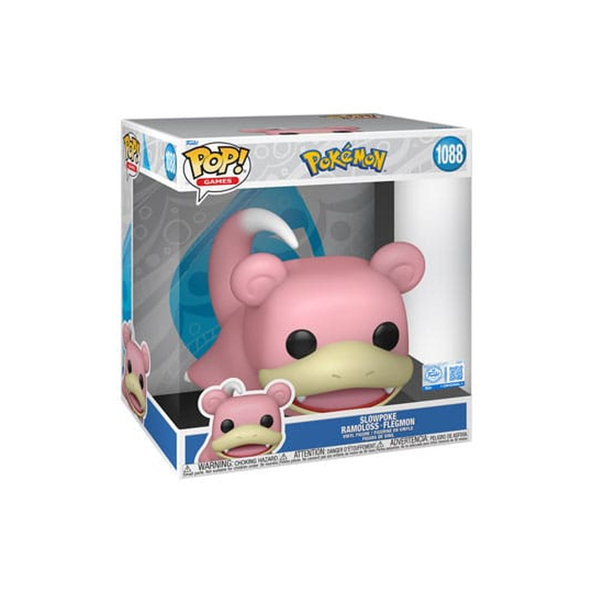 Productafbeelding Pokémon Super Sized Jumbo POP! Vinyl Figuur Slowpoke 25 cm