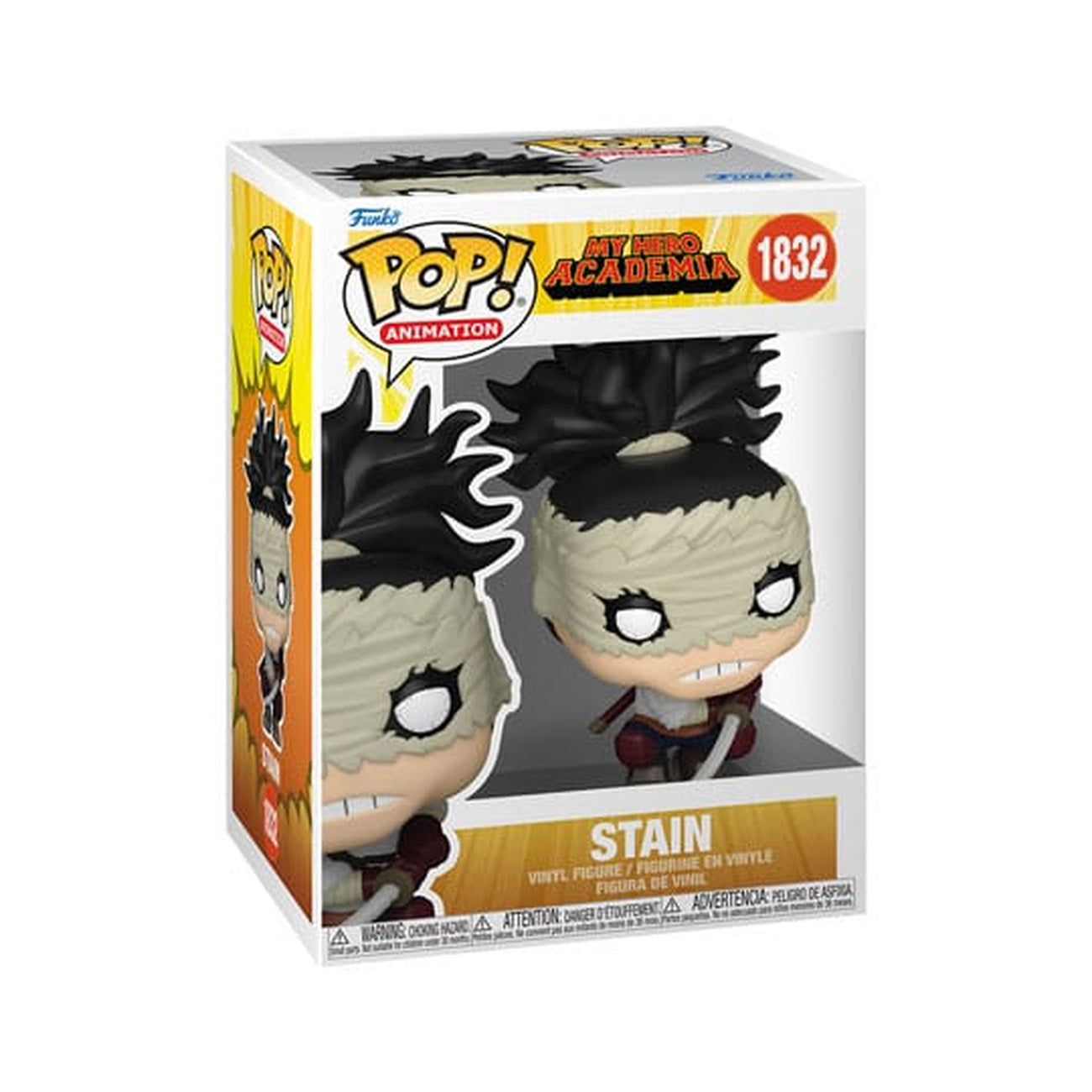 Productafbeelding My Hero Academia POP! Animation Vinyl Figuur Stain 9 cm