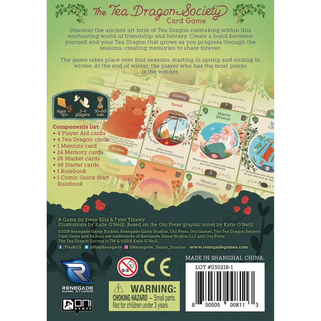Productafbeelding Tea Dragon Society Kaartspel *Engelse versie*