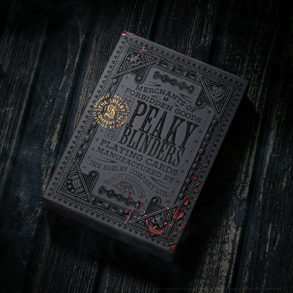 Productafbeelding Peaky Blinders Speelkaarten Forged In Smoke and Blood