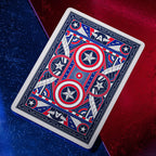 Productafbeelding Captain America Speelkaarten Patriottisch Design